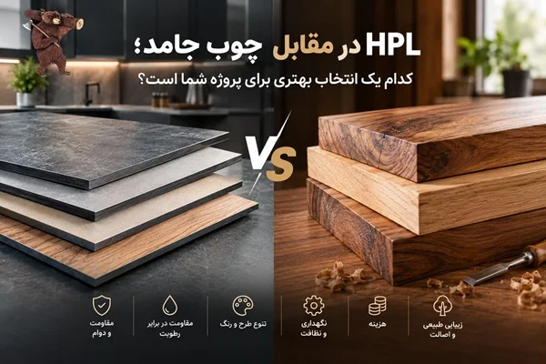 HPL در مقابل چوب جامد : کدام یک انتخاب بهتری برای پروژه شما است؟